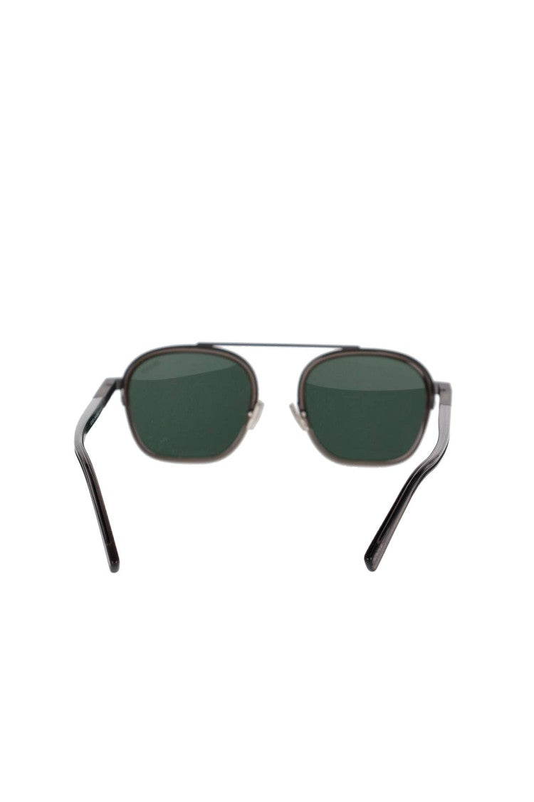 Zegna Acetate Metal Sunglasses
