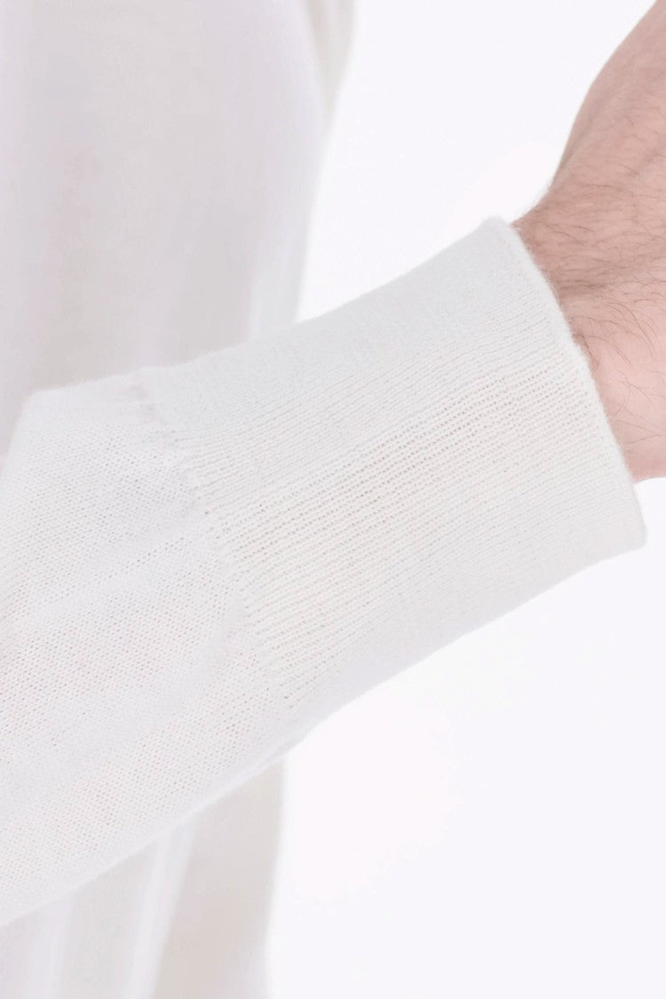Eleventy Wool Crewneck Sweater With Double Trim