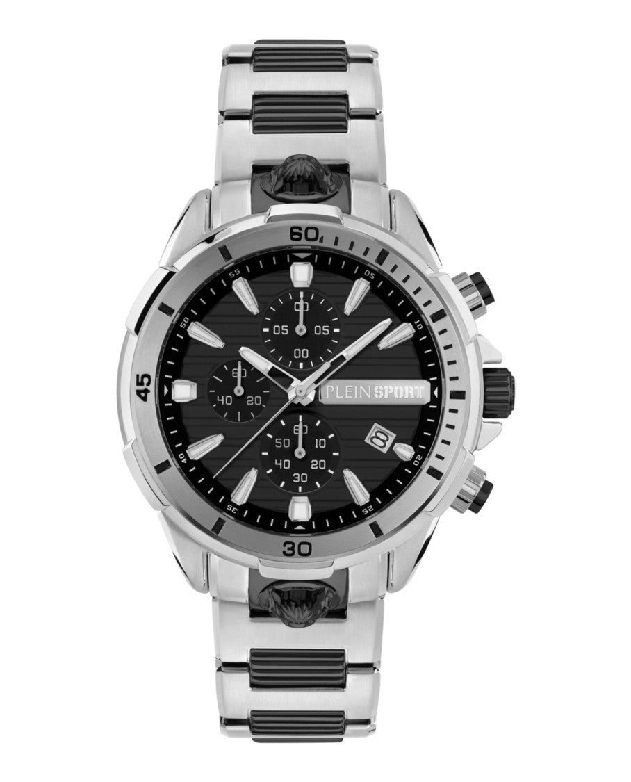 Plein Sport Impact Chronograph Watch With Two-Tone Case