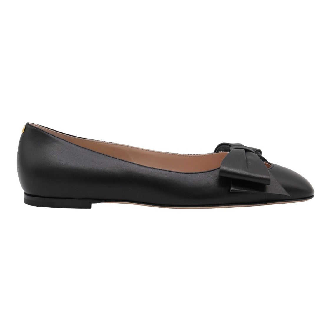 Valentino Garavani Pointed Toe Leather Flats