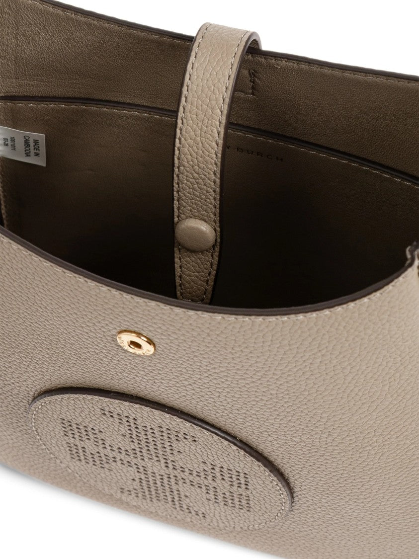 Tory Burch Miller Crossbody Pebbled Leather Bag