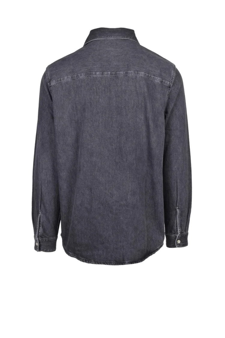 Diesel Grey Faded Crewneck Shirt
