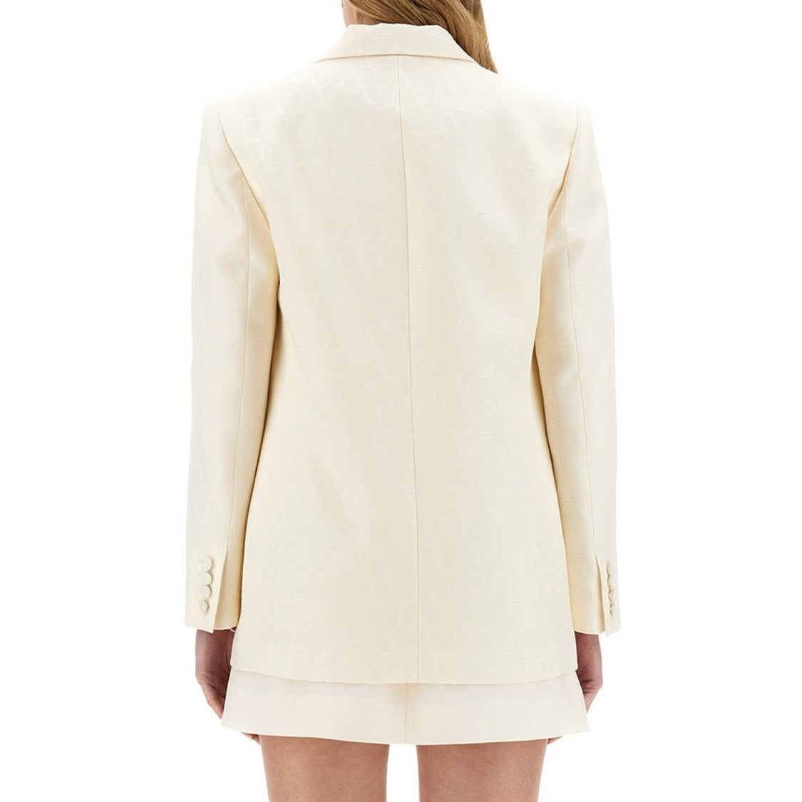 Valentino Wool And Silk Toile Iconographe Jacket
