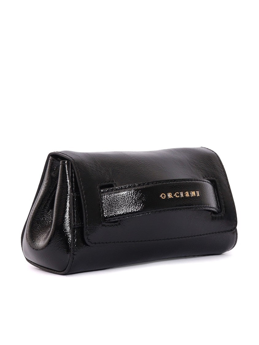 Claudio Orciani Structured Handbag In Smooth Calf Leather With Elegant Silhouette