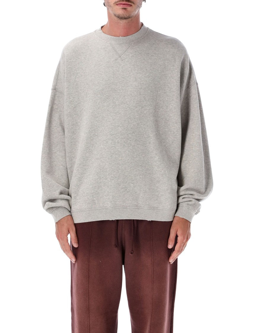 Golden Goose Casual Oversized Crewneck Sweatshirt With Bold Logo