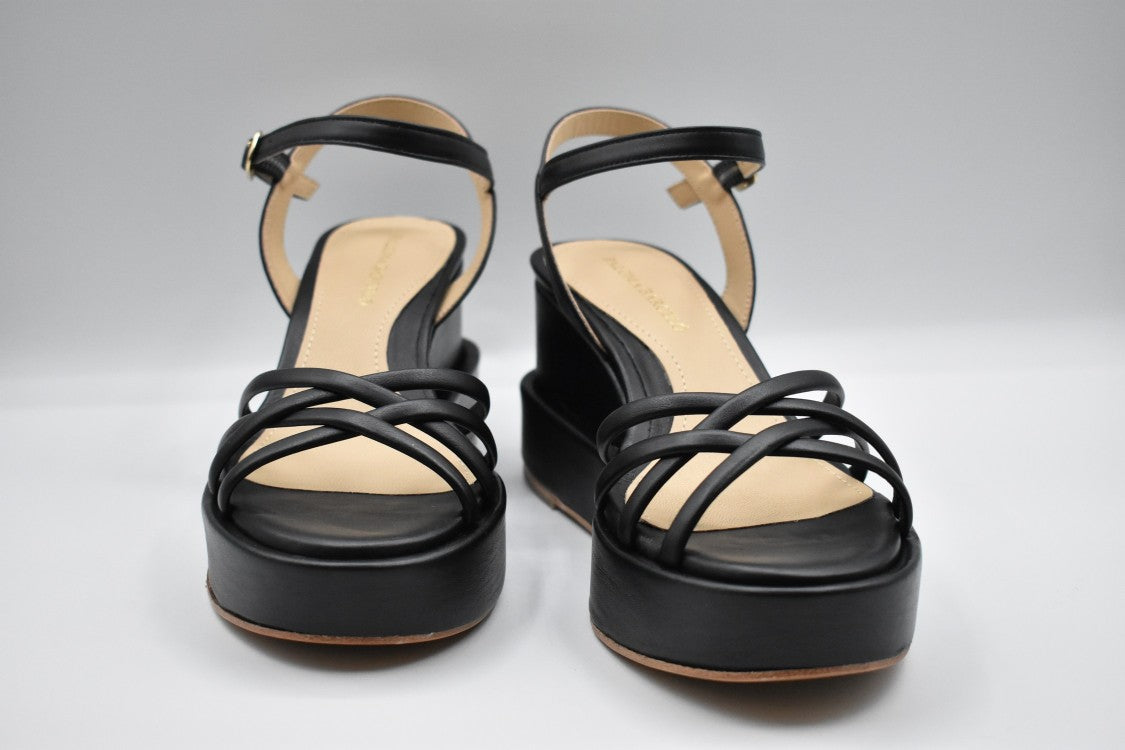 Paloma Barceló Strappy Platform Flat Shoes With Buckle Detail