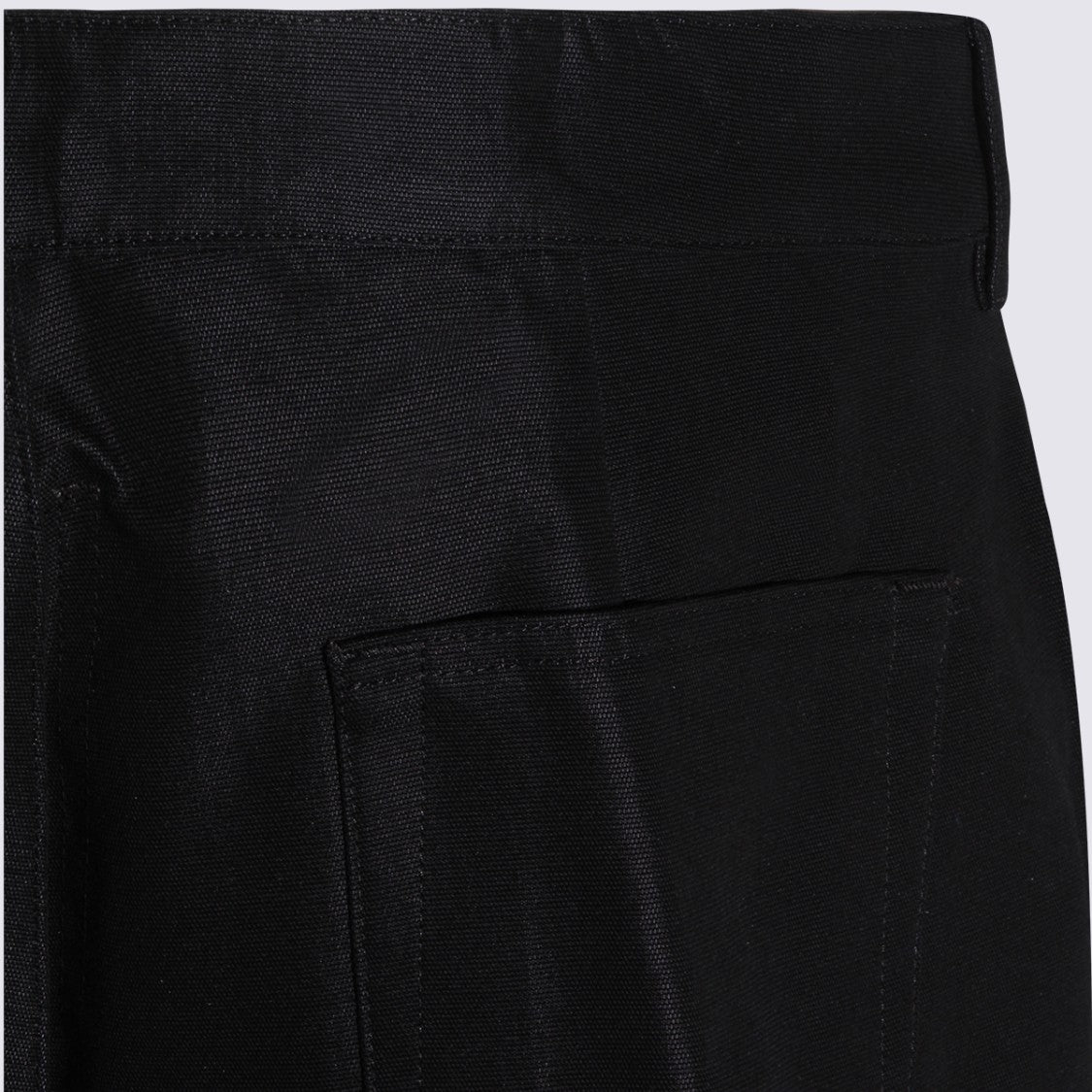 Rick Owens Black Slim Fit Five-Pocket Jeans