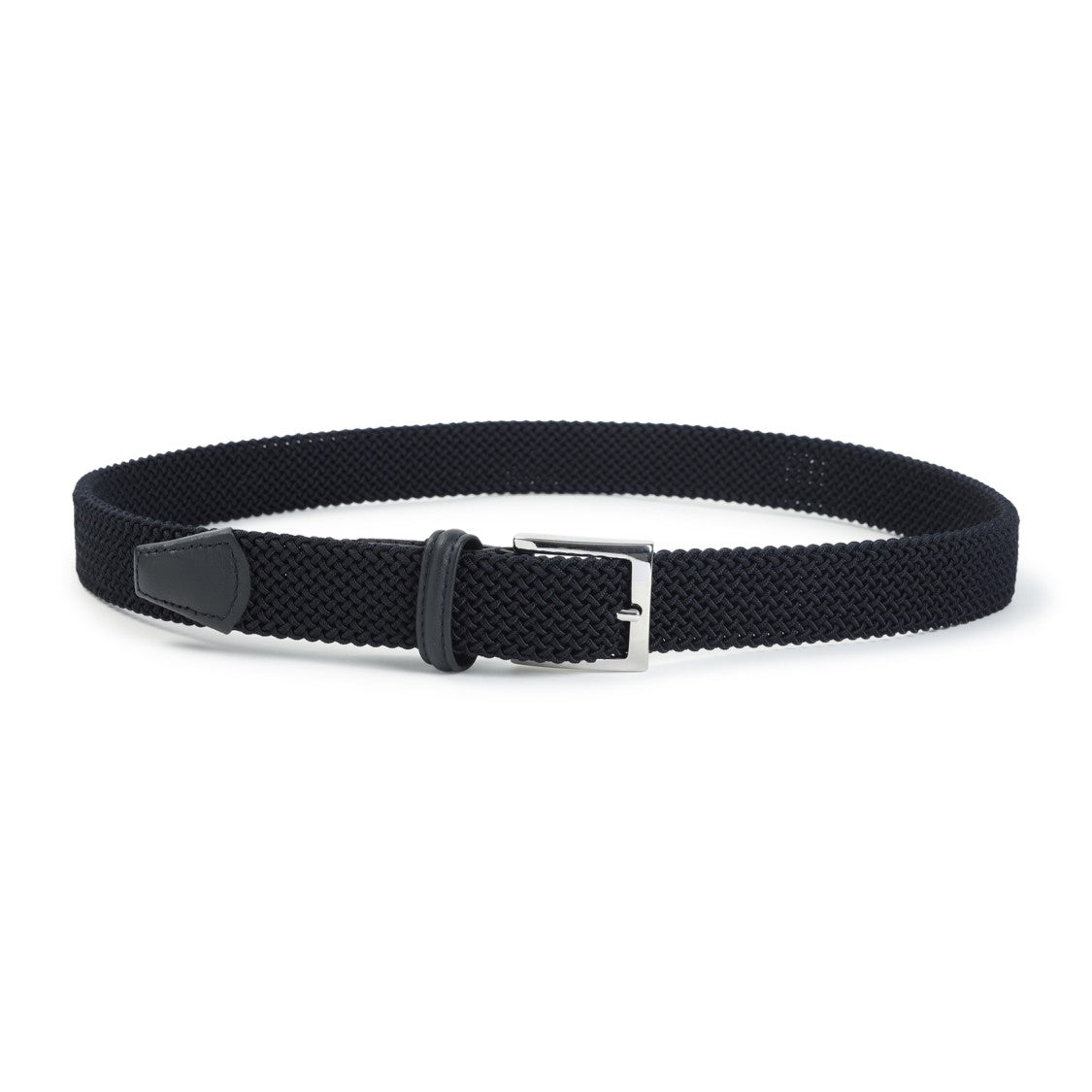 Kiton Navy Blue Elastic Belt
