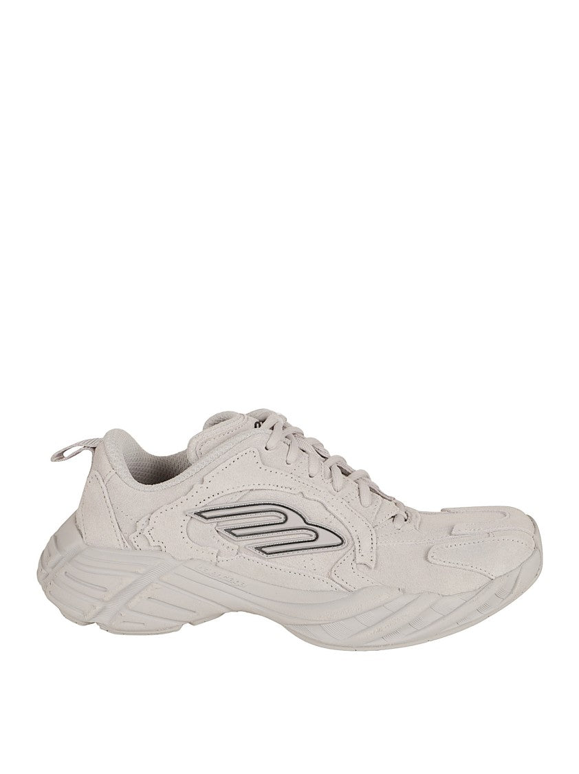 Balenciaga Suede Calfskin Sneakers With Embossed Details