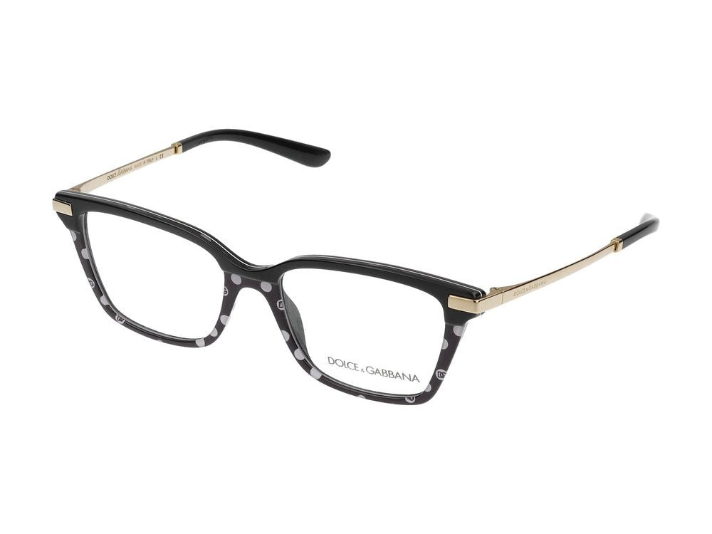 Dolce & Gabbana Eyeglasses Dolce & Gabbana 0Dg3345 3316 Nero/Pois 52/17/140