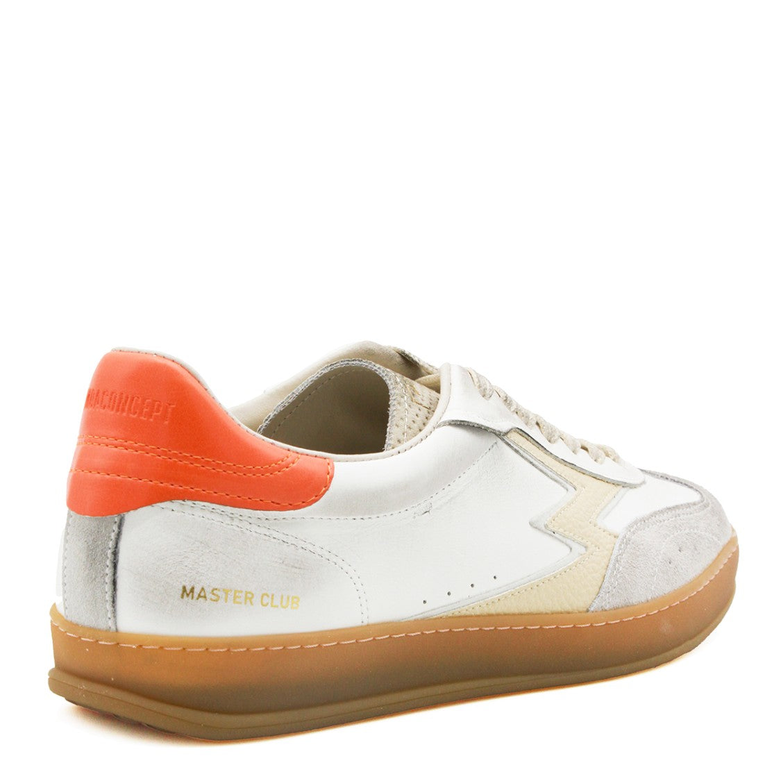 Moaconcept White Leather Club Sneakers