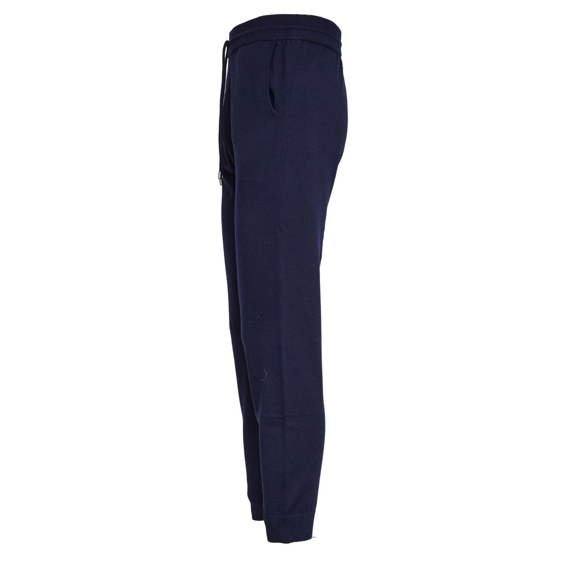 Mc2 Saint Barth Night Blue Trafalgar Wool Knit Trousers