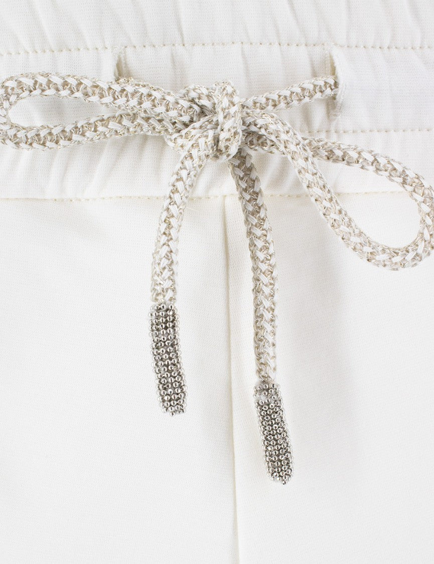 Panicale Cream Jogger Trousers