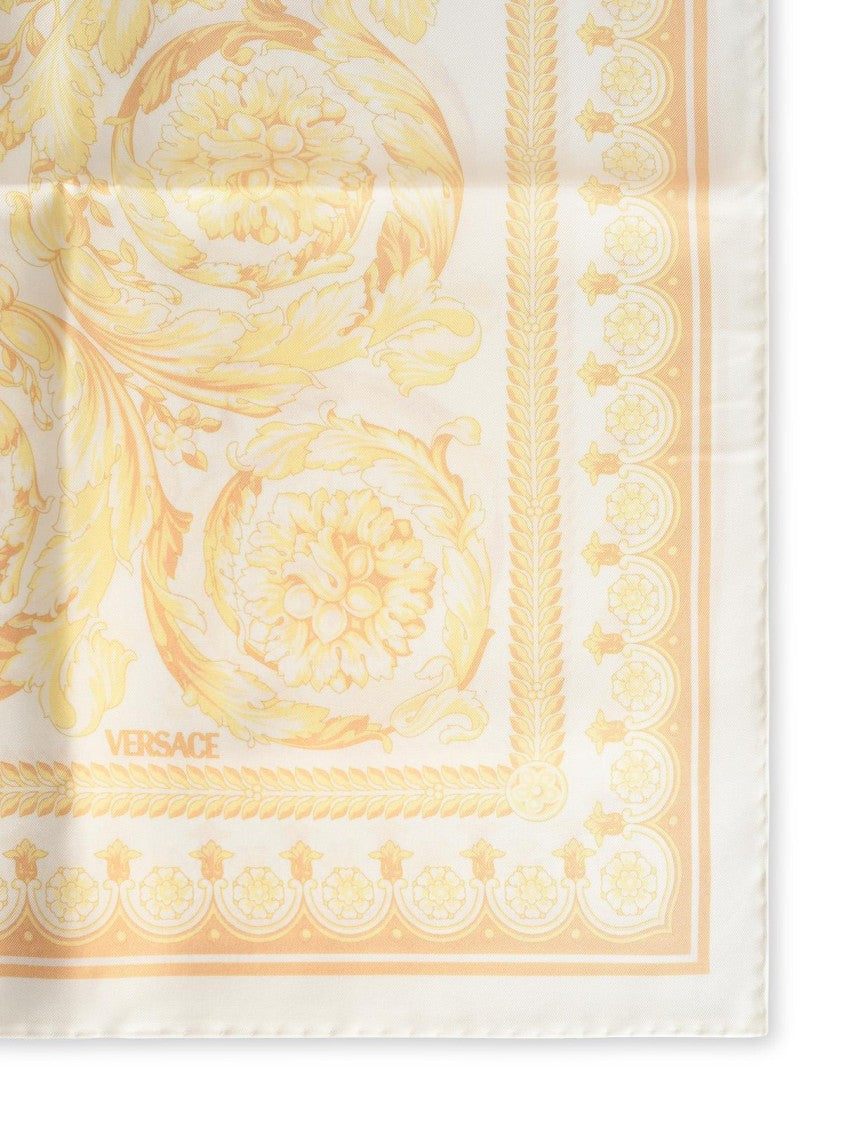 Versace 'Barocco' Large Silk Scarf