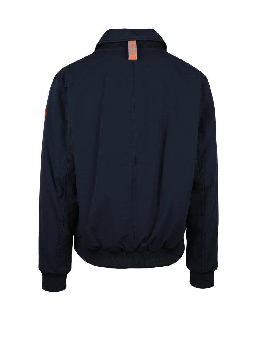 Dekker Quilted Multicolor Husbot Jacket With Structured Collar