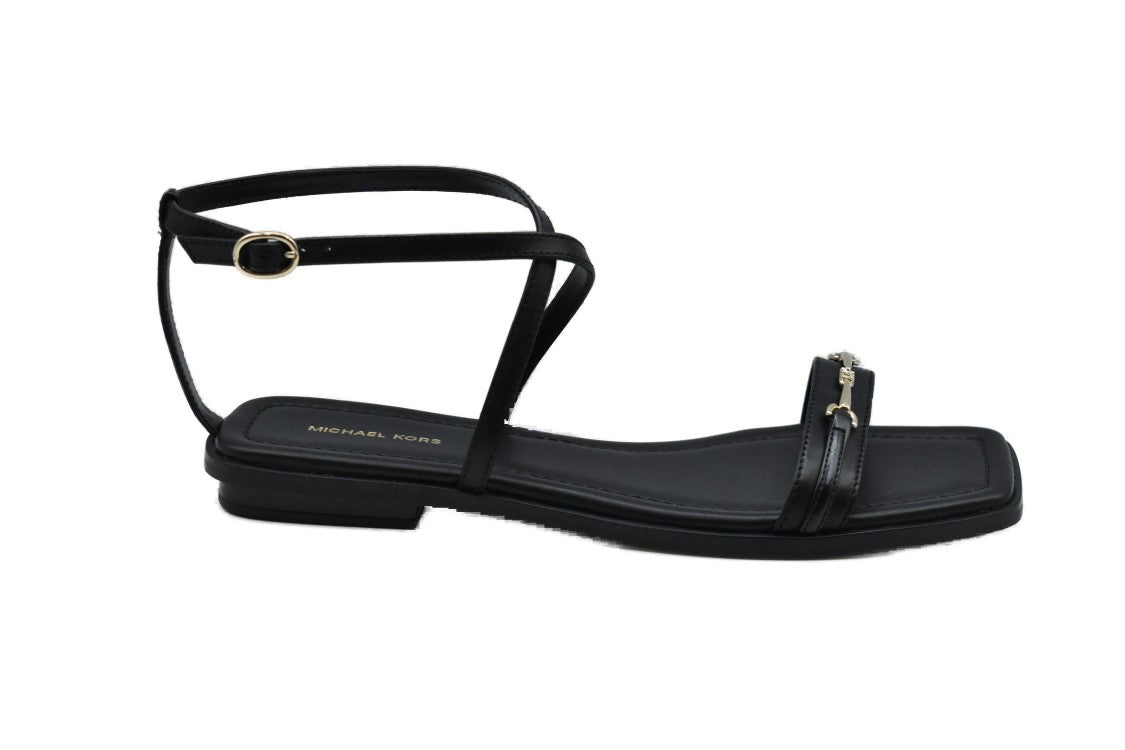 Michael Kors Laced Black Shoes With Design