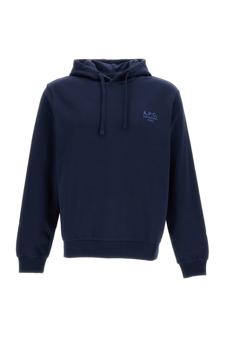 A.P.C. Blue Rue Madame Cotton Hoodie