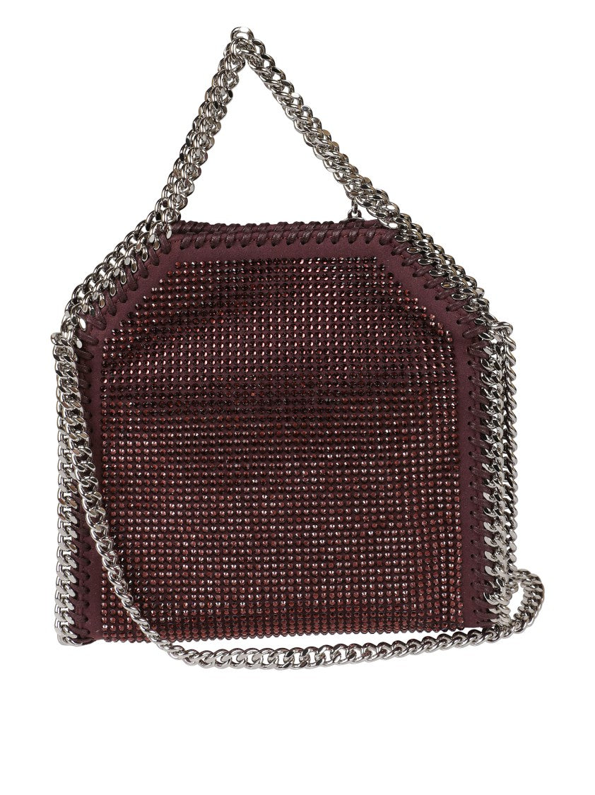 Stella Mccartney Burgundy Mesh Bag