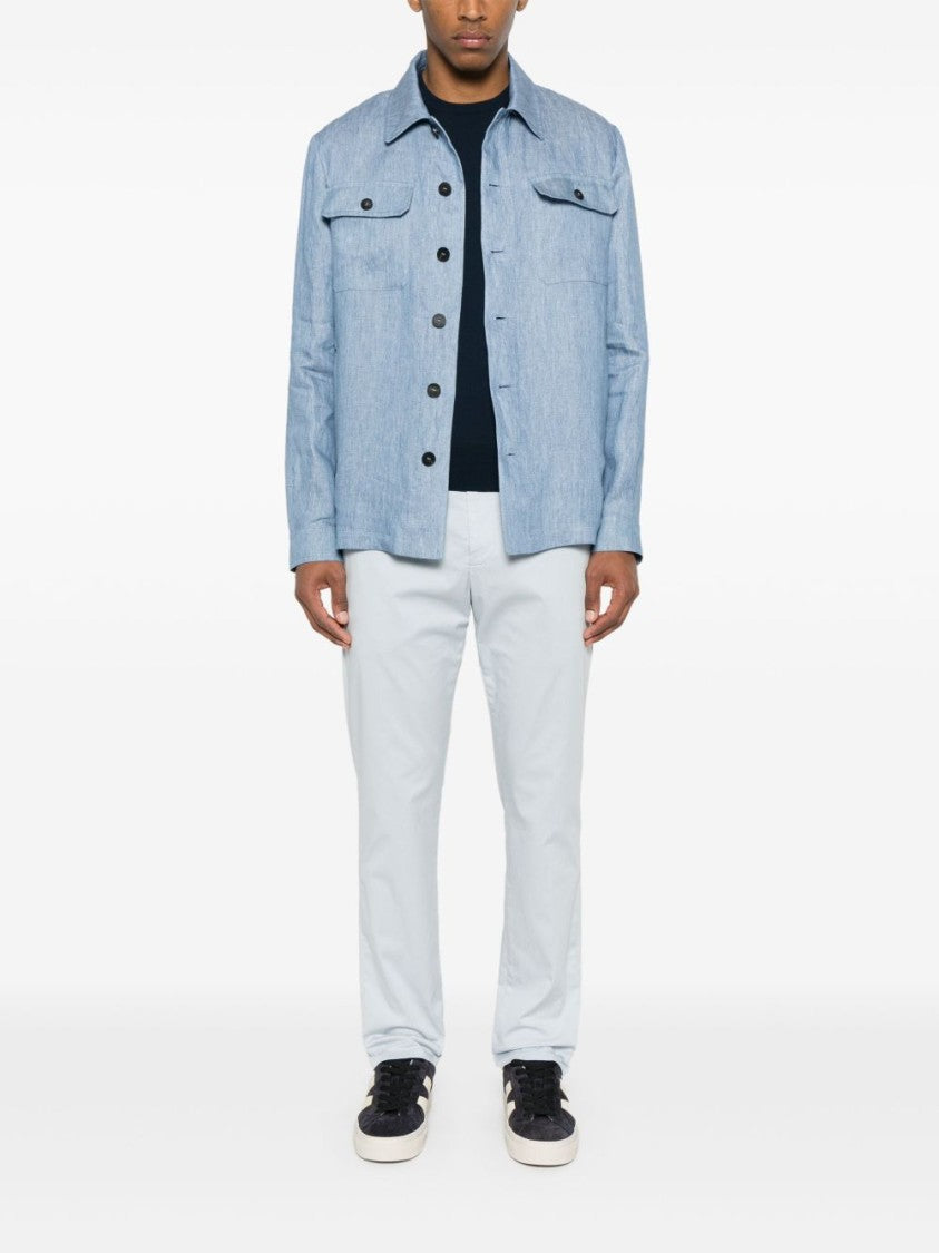 Barba Classic Fit Blue T-Shirt