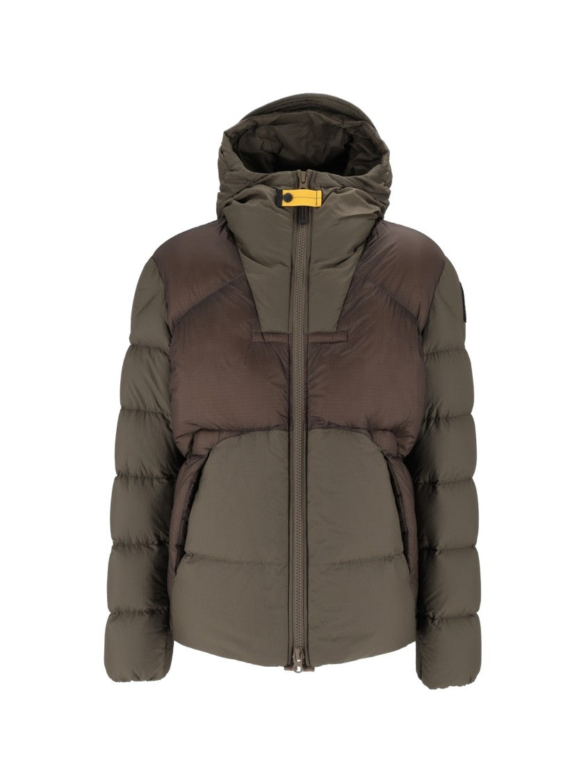 Parajumpers Notigi Two-Tone Hooded Down Jacket