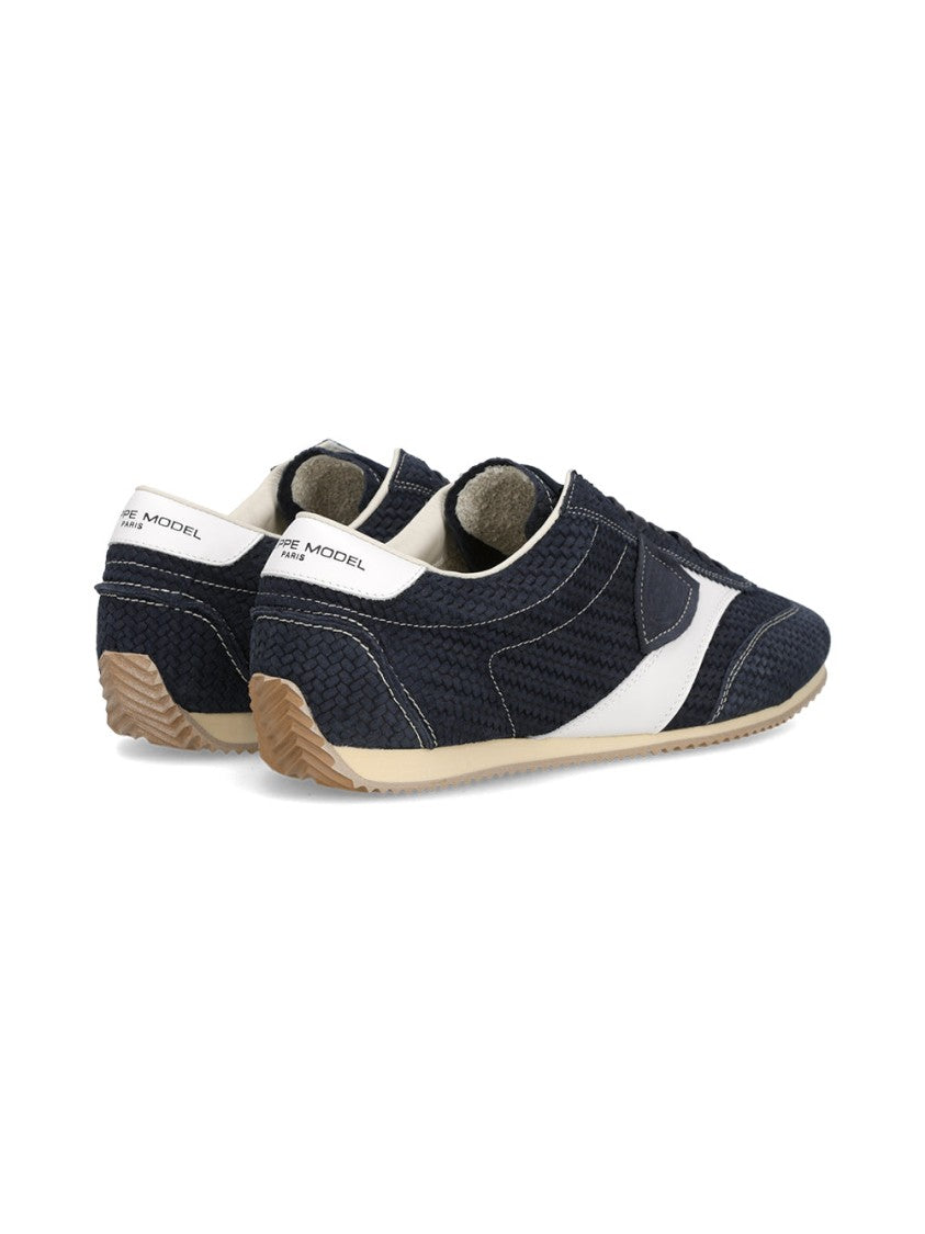 Philippe Model Planche Low Textured Dark Upper Sneakers