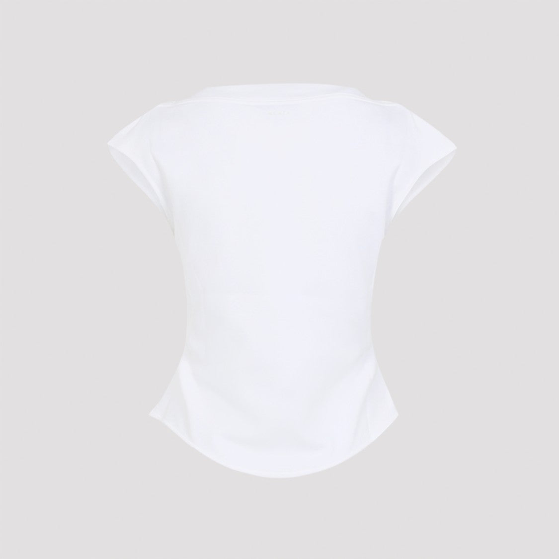 Alaïa Cap White Cotton T-Shirt
