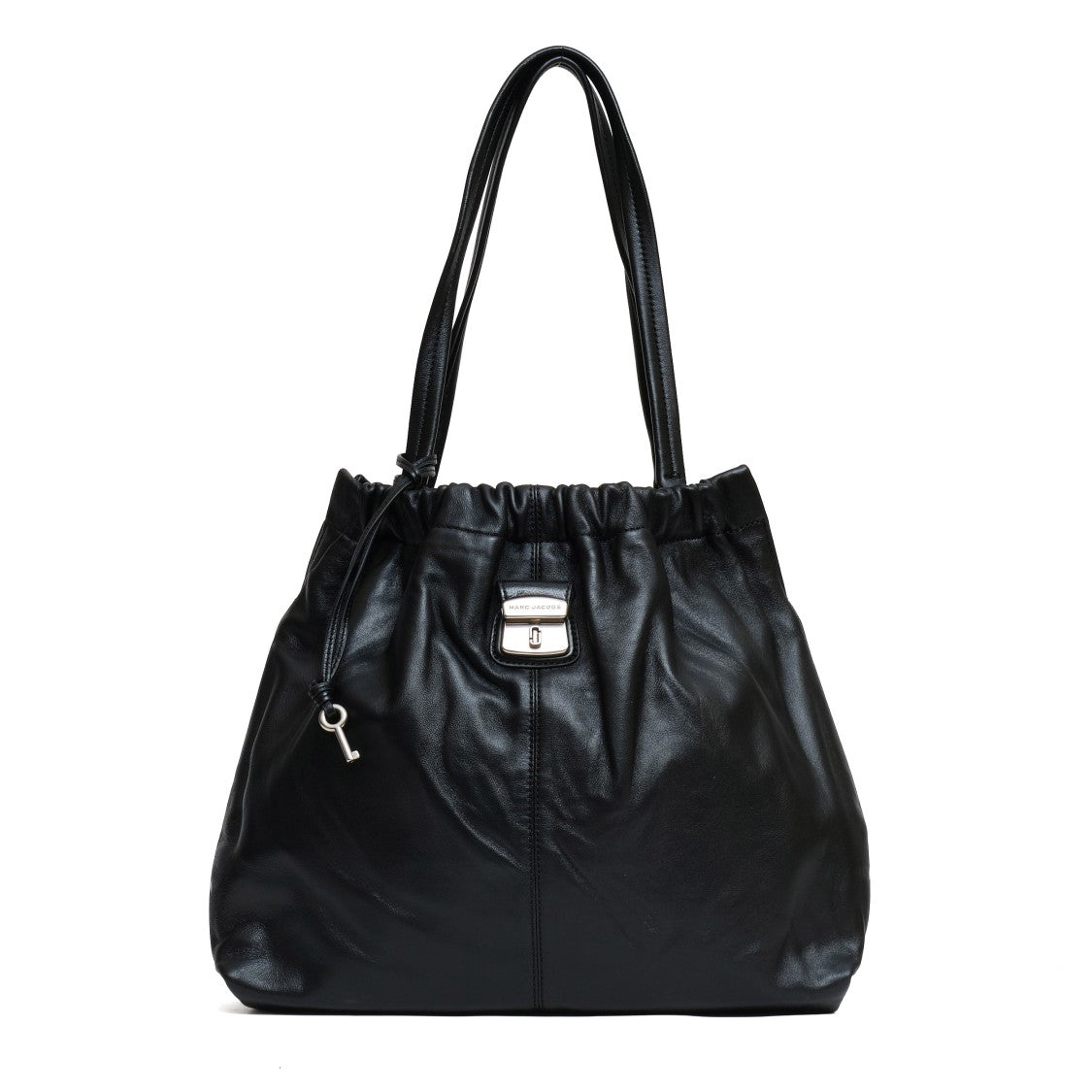 Marc Jacobs Soft Nappa Leather Tote With Magnetic Closure
