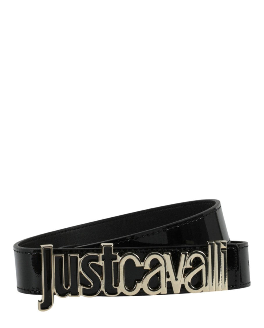 Just Cavalli Logo Plaque Belt