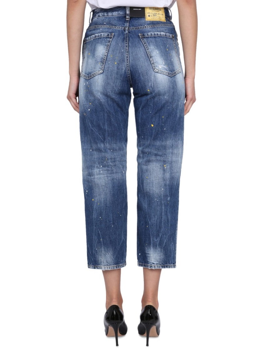 Dsquared2 Blue Boston Jeans