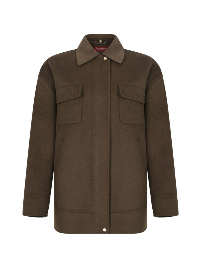Max Mara Boxy Brown Coat
