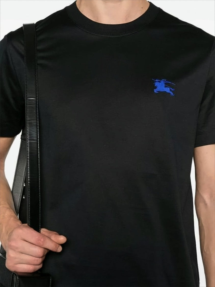 Burberry Short-Sleeve T-Shirt With Embroidered Logo