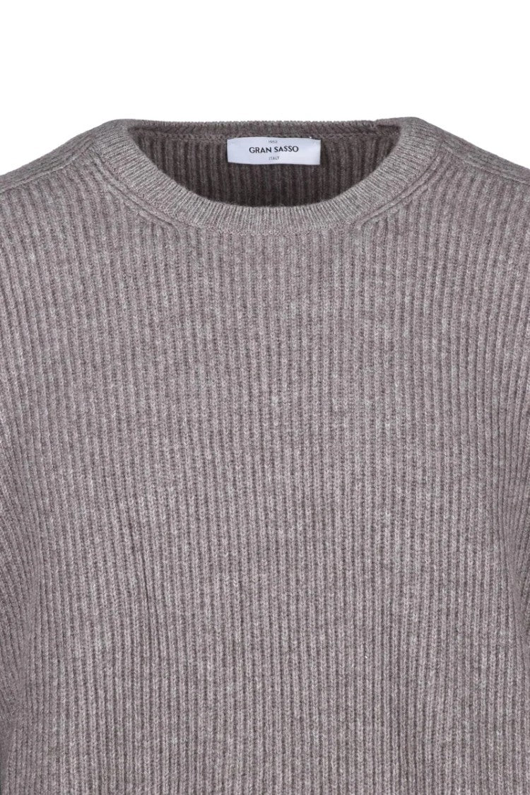 Gran Sasso Gran Sasso Ribbed Sweater - Brown
