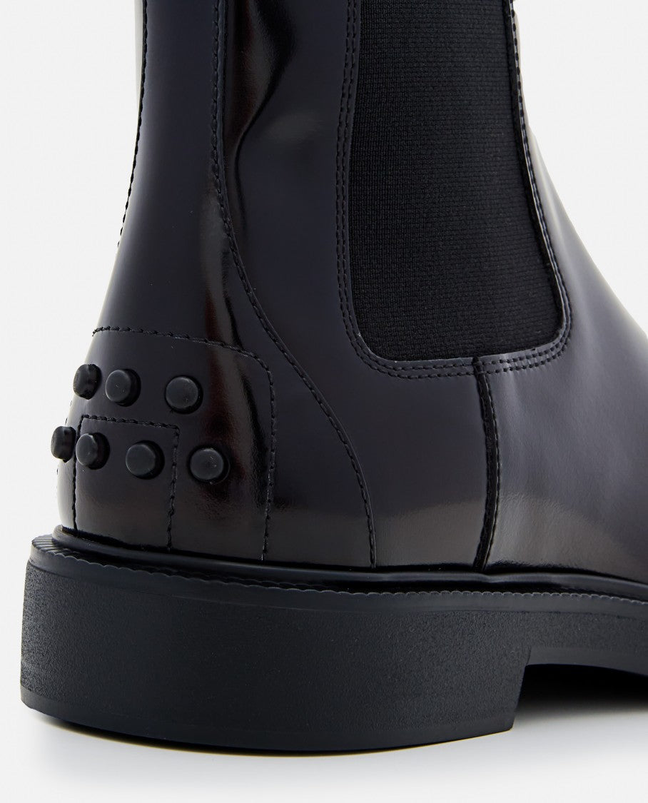 Tod's Leather Chelsea Boots
