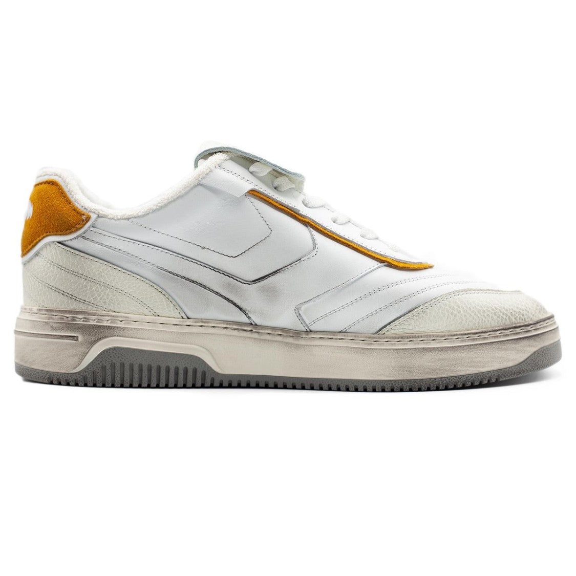 Pantofola D'oro Distressed Leather Sneakers