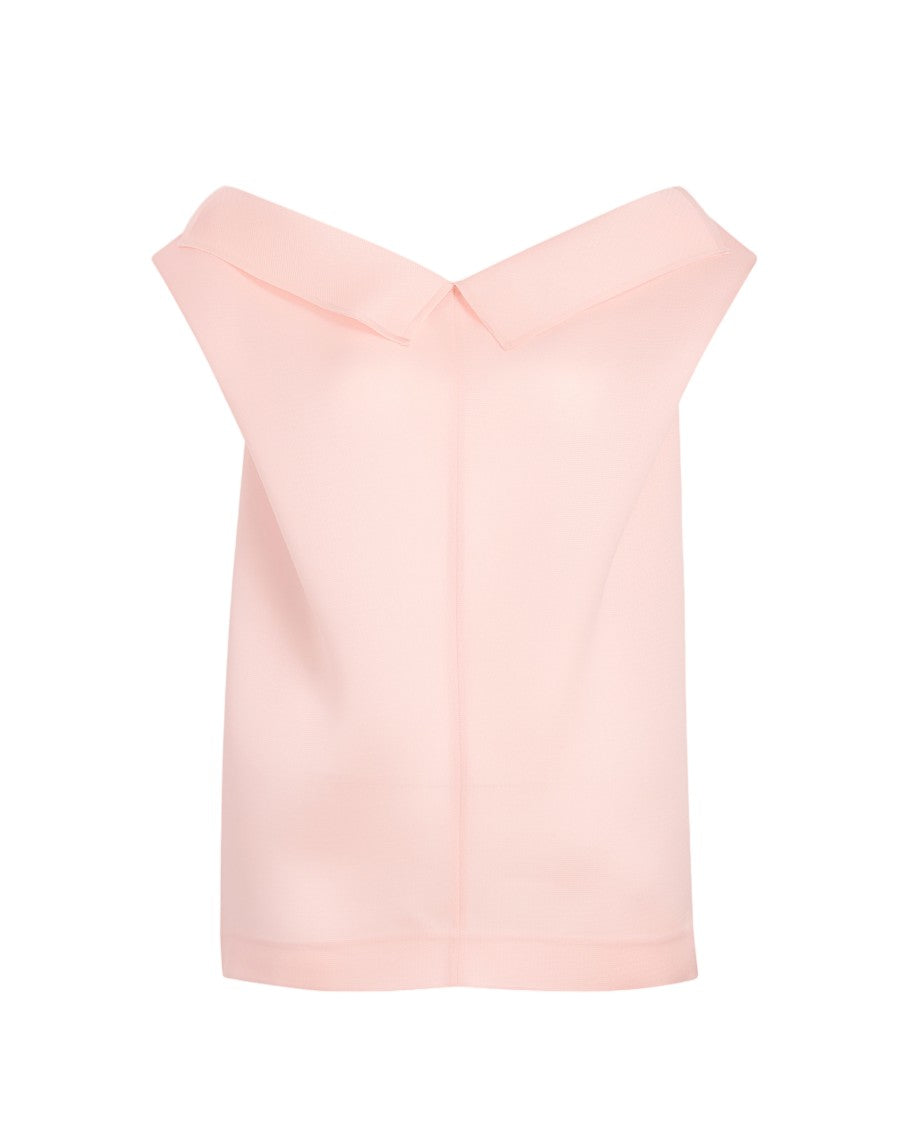 Khaite Pink Selly Top