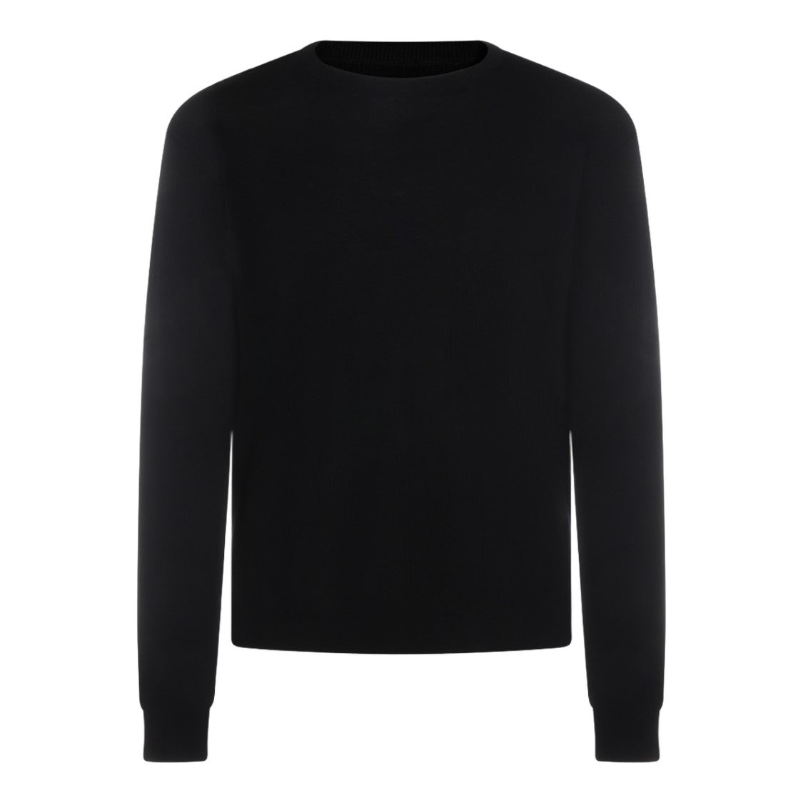 Rick Owens Black Sweater With Classic Crew Neckline
