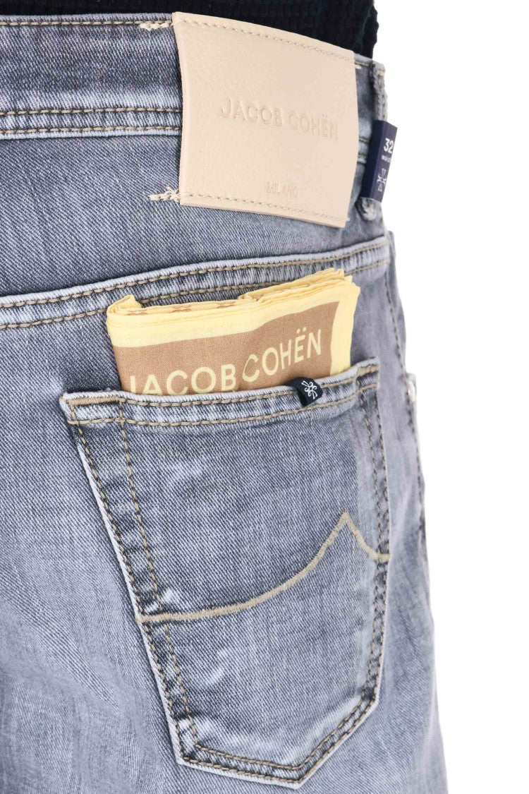 Jacob Cohen Scott Carrot Fit Grey Comfort Jeans