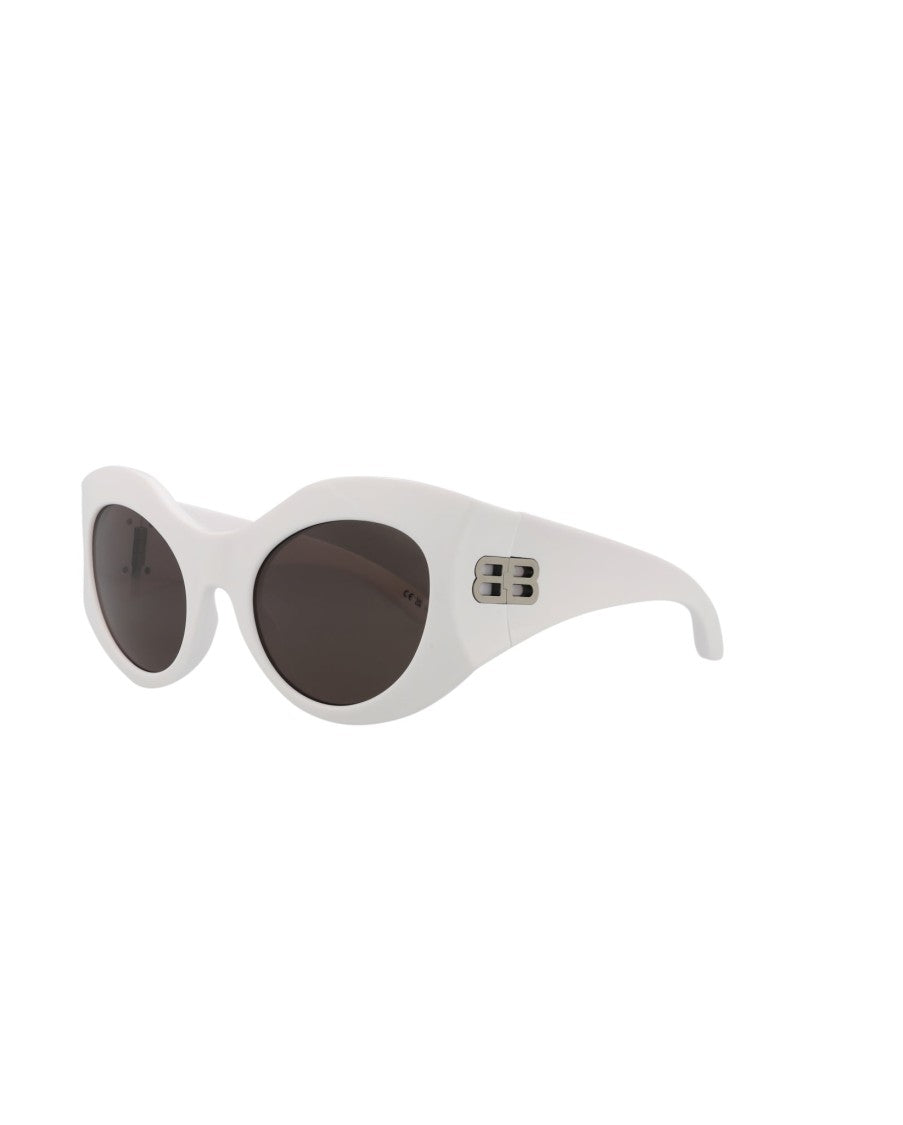 Balenciaga Cat Eye-Frame Bio Injection Sunglasses With Saddle Nose Bridge
