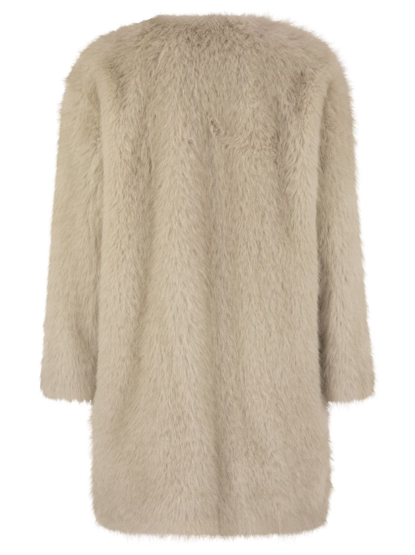 Max Mara Eros - Faux Fur Coat