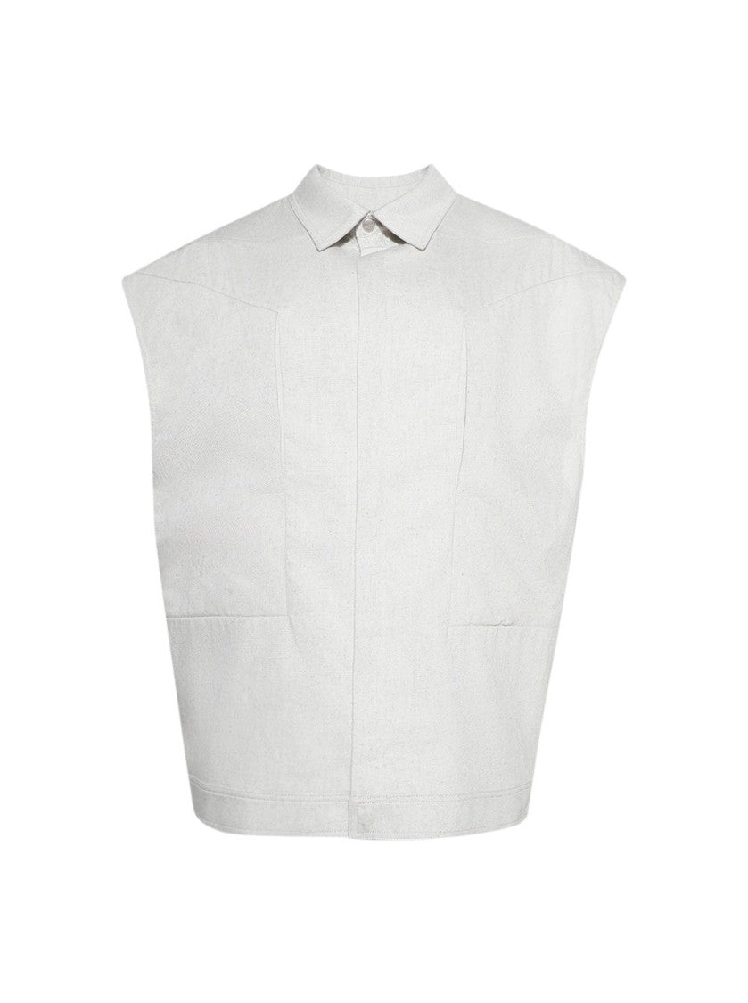 Rick Owens Sleeveless Jumbo Outershirt Dinge