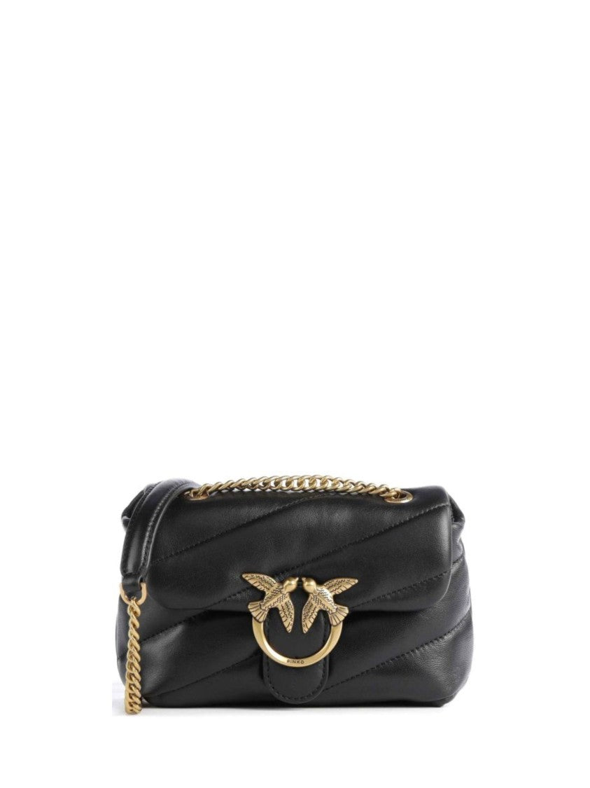 Pinko Love Puff Compact Quilted Shoulder Bag