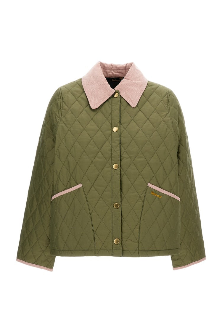 Barbour Liddesdale Green Quilted Jacket