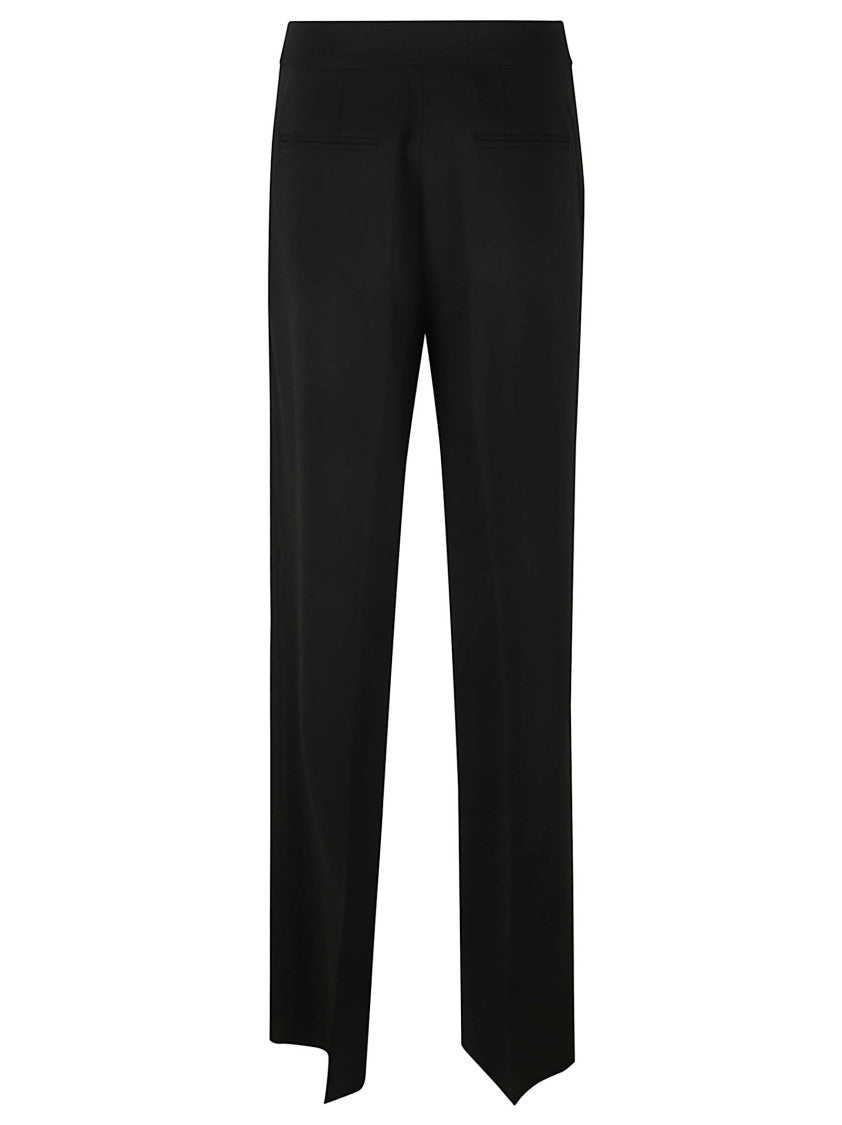 Max Mara Tailored Black Trousers With Straight-Leg Silhouette And High Waist
