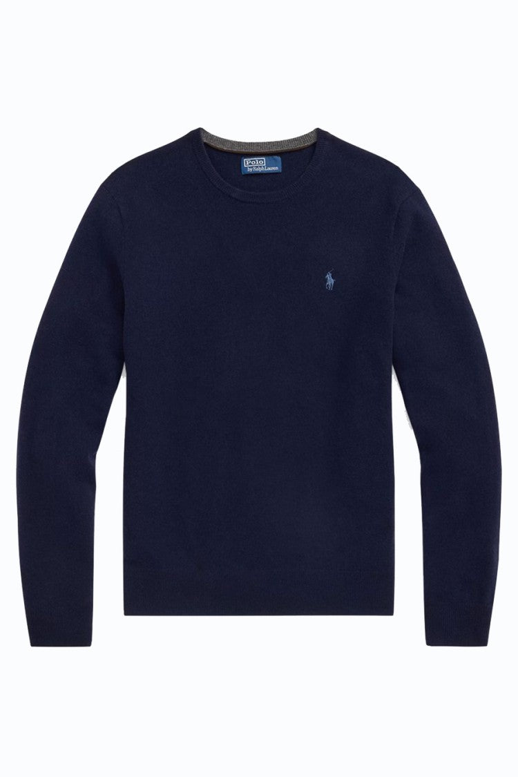 Polo Ralph Lauren Navy Crew-Neck Sweater