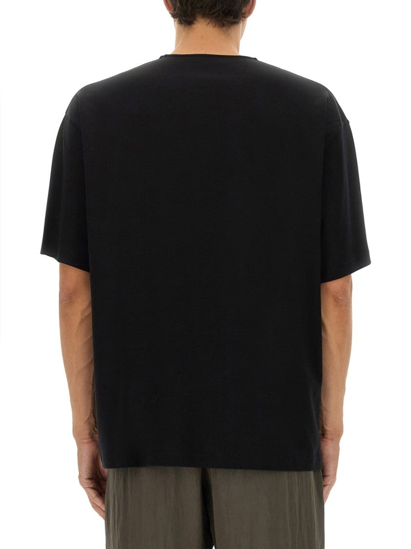 Lemaire Relaxed Fit T-Shirt With Classic Crew Neckline