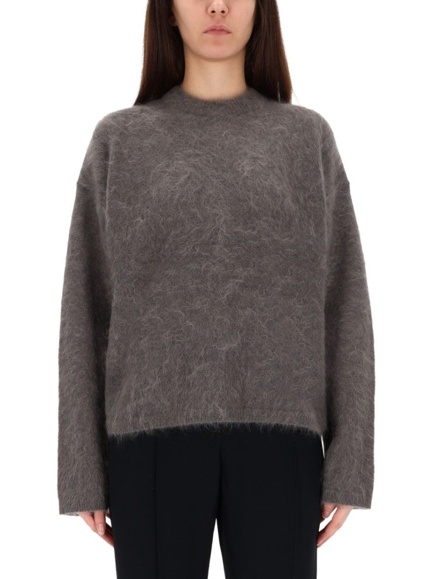 The Garment Grey Relaxed Mohair Sweater