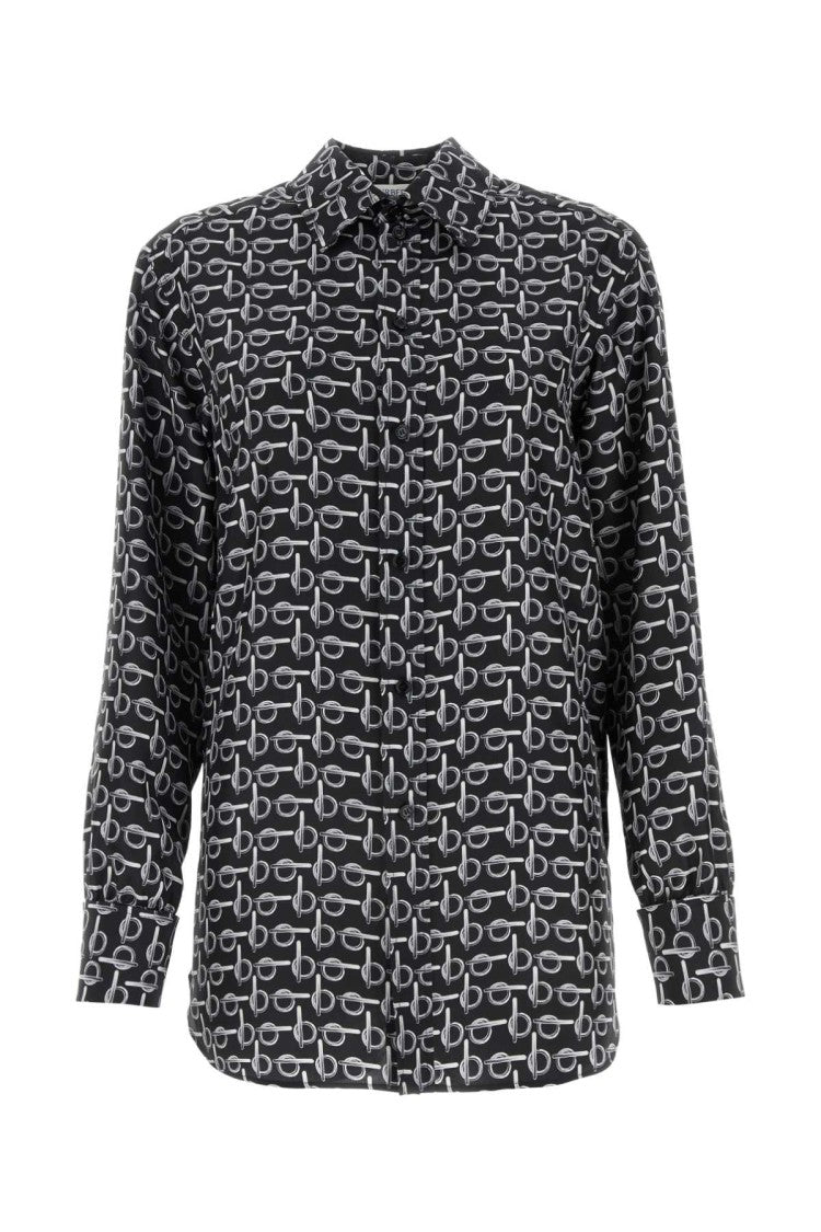 Burberry Printed Silk Shirt
