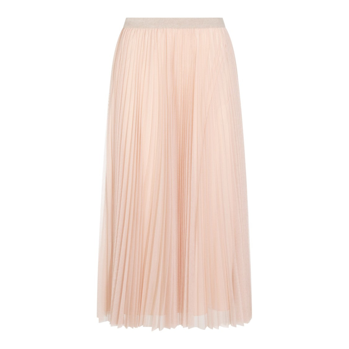 Fabiana Filippi Casha Tulle Draped Line Maxi Skirt