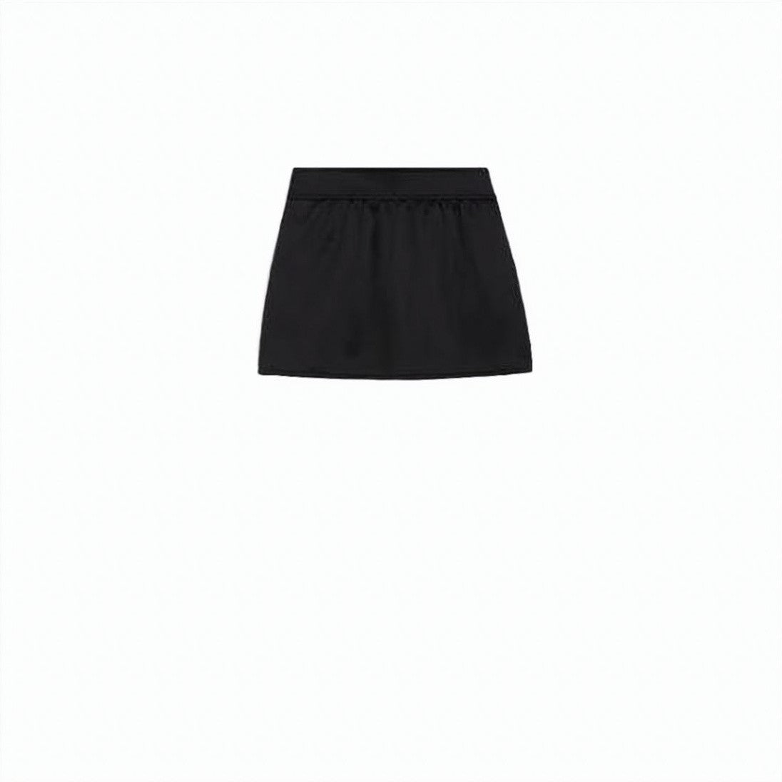 Max Mara Minimalist Black Mini Skirt With Fitted Waistband