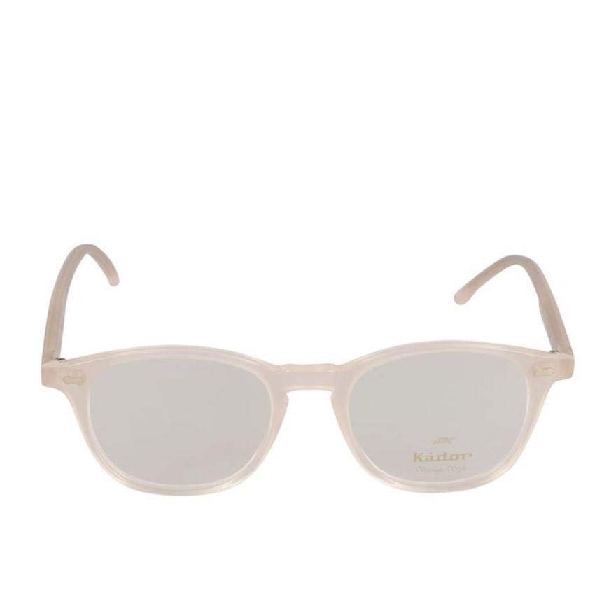 Kador Pepper Translucent Beige Square Frame Eyeglasses